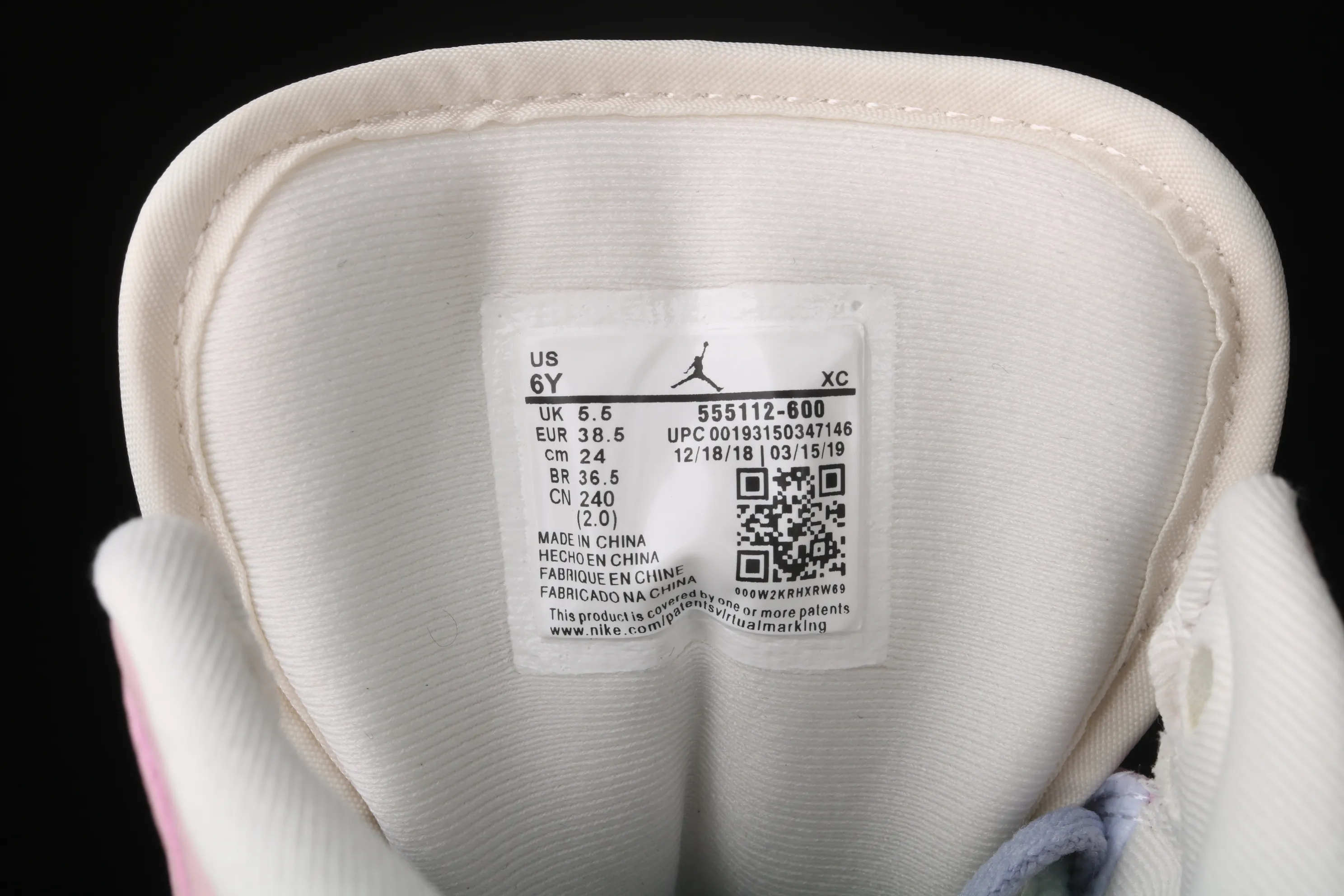 All categories Air Jordan Jordan series basketball shoes Air Jordan 1 Mid Air Jordan 1 Mid AJ1 Joe 1 mid-top goddess pink mandarin duck 555112-600
